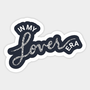 In my lover era- glitter design Sticker